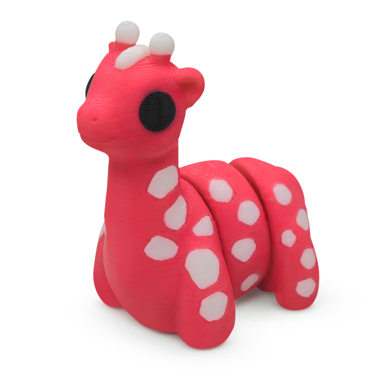 Distracties Giraffe - 3D Printed Articulated Toy Fidget Friend