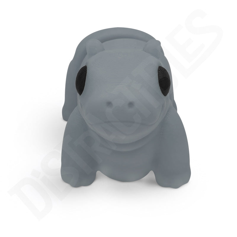 Distracties Hippo - 3D Printed Articulated Toy Fidget Friend