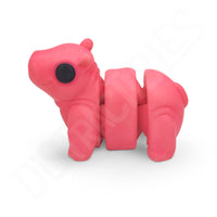 Thumbnail for Distracties Hippo - 3D Printed Articulated Toy Fidget Friend