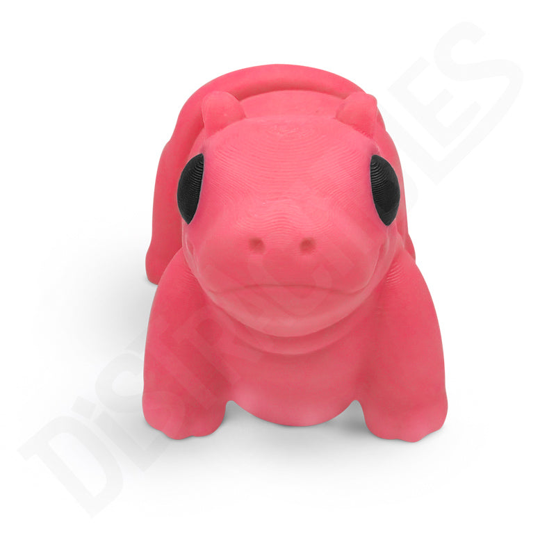 Distracties Hippo - 3D Printed Articulated Toy Fidget Friend