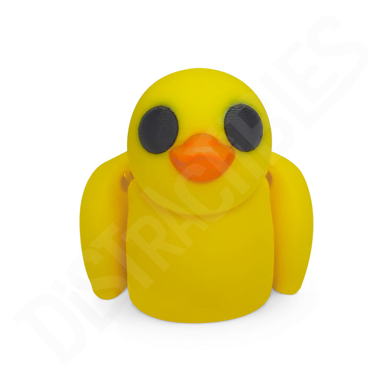 Distracties Duck - 3D Printed Articulated Toy Fidget Friend