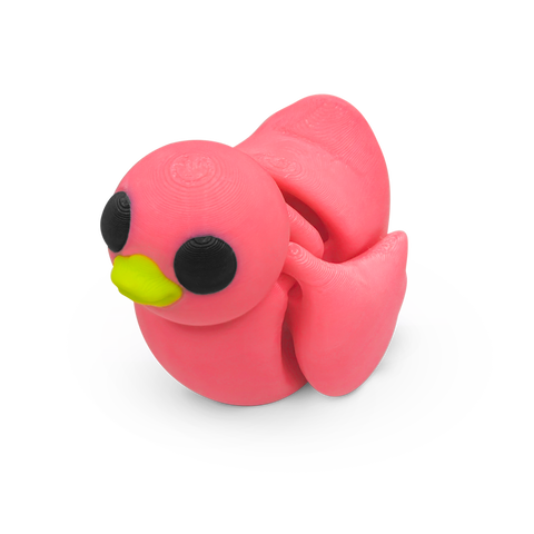 Distracties Duck - 3D Printed Articulated Toy Fidget Friend