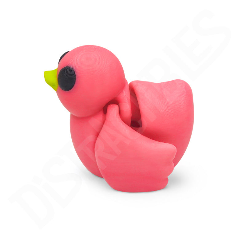 Distracties Duck - 3D Printed Articulated Toy Fidget Friend