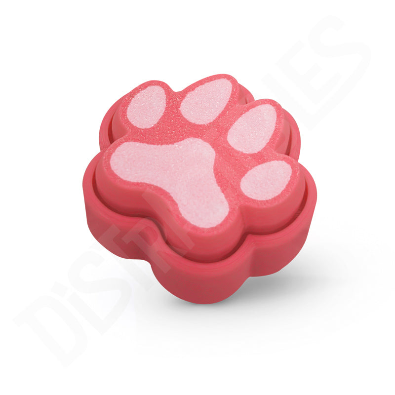 Dog Paw Fidget Clicker Keychain – Ultra-Clicky Mechanical Switch, Stress & Anxiety Relief Toy