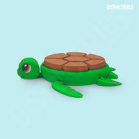 Thumbnail for Turtle Fidget Clicker Keychain - Ultra-Clicky Mechanical Switch, Stress & Anxiety Relief Toy