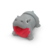 Thumbnail for Distracties Moo Deng bb Hippo - 3D Printed Articulated Toy Fidget Friend