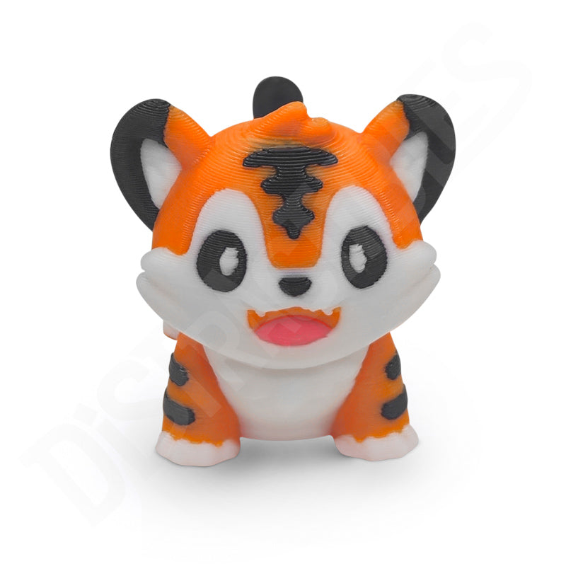 Distracties  Tiger - 3D Printed Articulated Toy Fidget Friend