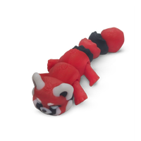 Thumbnail for Distracties Red Panda - 3D Printed Articulated Toy Fidget Friend